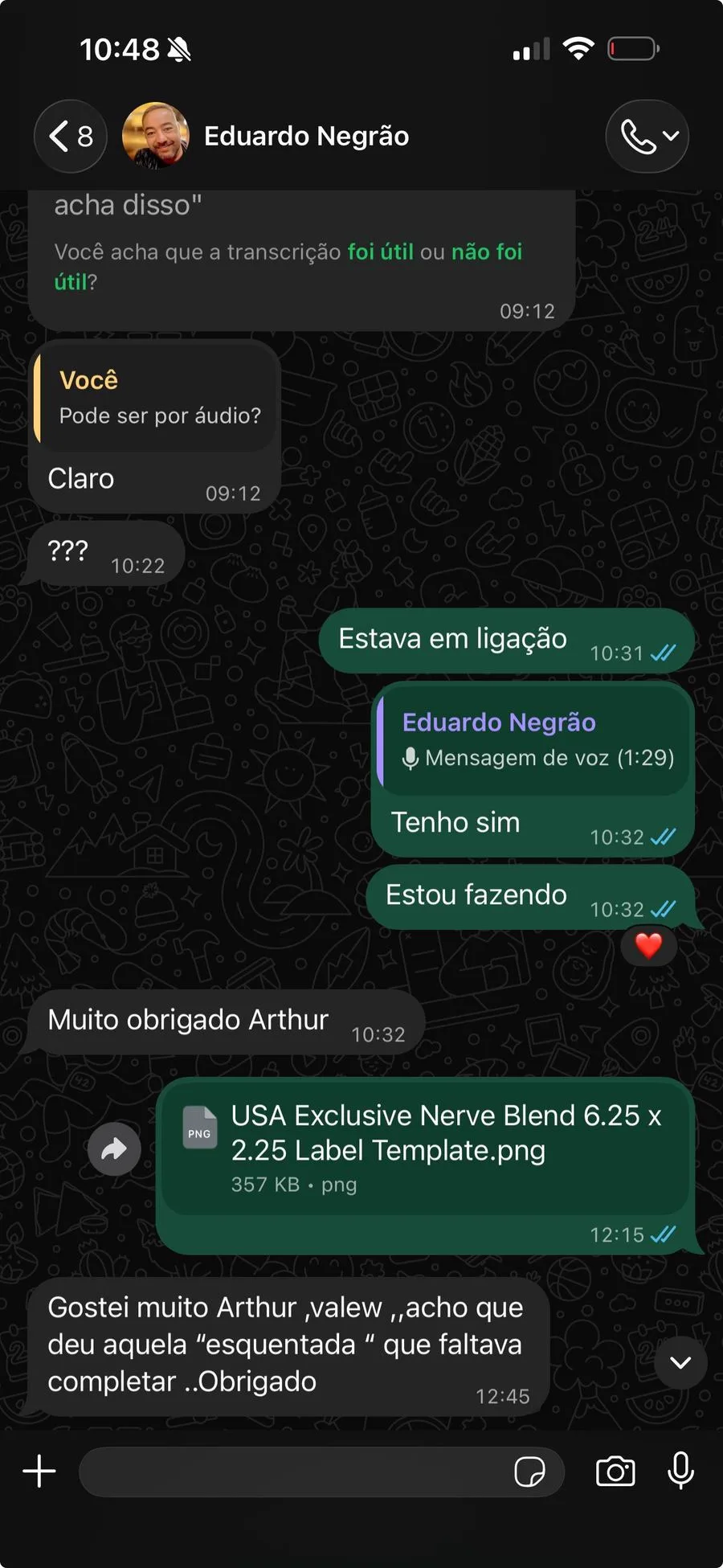 Depoimento de cliente
